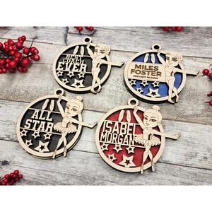 Personalized Animated BALLET Ornaments Male or Female Custom Christmas Gift